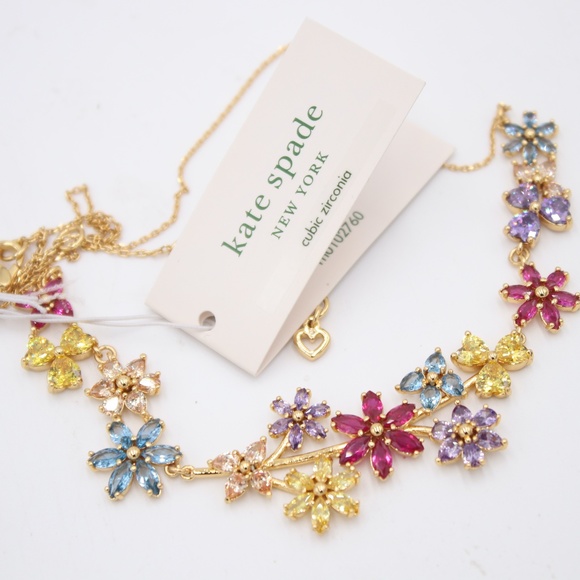 Women's Kate Spade New York First Bloom Floral Necklace New With Tags
